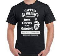 JVXZCNUYW Captain Spaulding T-Shirt, Mens 1000 Corpses The Devil's Rejects 3 from Hell Top