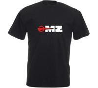 JVXZCNUYW MZ Motorcycle T-Shirt Biker Motorbike Rider Motorrad Various Sizes & Colours Black