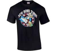 JVXZCNUYW New Bomb Turks T-Shirt by Dunn. Limited to 300. Rare Punk Black
