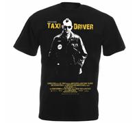 JVXZCNUYW Taxi Driver Movie Poster T Shirt Black