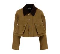 JW Anderson - Barn Jacket - Femme - Vestes - Brun - Taille: 34 FR