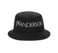 JW Anderson - Bob Logo Brodé - Femme - Accessoires - Noir - Taille: S/M