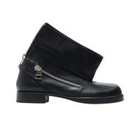 JW Anderson - Bottines noires en cuir avec fermeture éclair - Femme - Chaussures - Noir - Taille: 37 EU