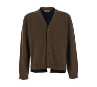 JW Anderson - Cardigan superposé marron Pulls - Homme - Pulls - Brun - Taille: L