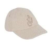 JW Anderson - Casquette de Baseball Beige avec Logo Avant - Femme - Accessoires - Beige - Taille: ONE Size