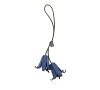 JW Anderson - Charme Fleur de Lys en Cuir - unisex - Sacs - Bleu - Taille: ONE Size