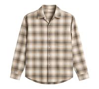JW Anderson - Chemise à carreaux ombrés - Homme - Chemises - Beige - Taille: L