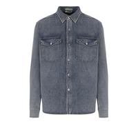 JW Anderson, Homme, Vestes, Bleu, Taille: S Chemise en denim oversize