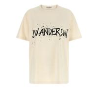 JW Anderson, Homme, Tops, Beige, Taille: L T-shirt Circulaire