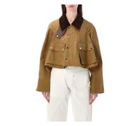 JW Anderson - Cropped Barn Jacket - Femme - Vestes - Brun - Taille: 38 FR