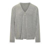 JW Anderson - Gilet Zippé Ajusté - Homme - Pulls - Gris - Taille: XL