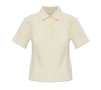 JW Anderson - Haut avec un col - Femme - Pulls - Beige - Taille: 42 FR