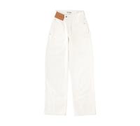 JW Anderson - Jean Workwear Torsadé - Femme - Jeans - Blanc - Taille: W30