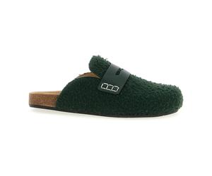 JW Anderson - Mules Mocassins en Feutre - Femme - Chaussures - Vert - Taille: 37 EU