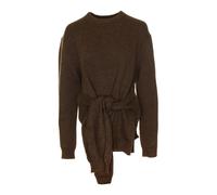 JW Anderson - Pull Drapé à Avant - Femme - Pulls - Brun - Taille: 38 FR