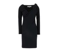 JW Anderson - Robe Noire Stretch en Mélange de Polyester - Femme - Robes - Noir - Taille: 36 FR