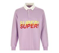 JW Anderson - Super Super Rugby Polo Top - Homme - Tops - Violet - Taille: S