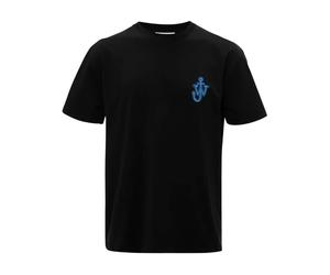 JW Anderson - T-shirt à Patch Ancre - Homme - Tops - Noir - Taille: S