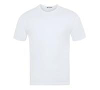 JW Anderson - T-Shirt Ancre Brodé - Homme - Tops - Blanc - Taille: M