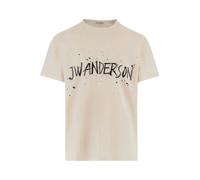 JW Anderson - T-shirt Circulaire - Homme - Tops - Beige - Taille: M