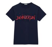 JW Anderson - T-shirt circulaire - Homme - Tops - Bleu - Taille: M