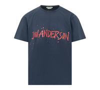 JW Anderson - T-shirt Circulaire - Homme - Tops - Bleu - Taille: M