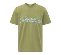 JW Anderson - T-shirt circulaire - Homme - Tops - Vert - Taille: M
