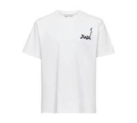 JW Anderson, Homme, Tops, Blanc, Taille: S T-shirt col rond avec logo