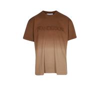 JW ANDERSON T-shirt LOGO GRADIENT TEE marron | M