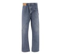 JW Anderson, Homme, Jeans, Bleu, Taille: W32 Jeans de travail torsadés