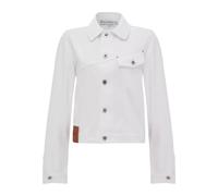 JW Anderson - Veste en Denim Blanc avec Détails Classiques - Femme - Vestes - Blanc - Taille: 38 FR