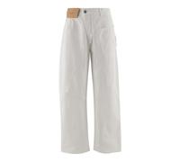 JW Anderson - Wide Pantalons - Femme - Pantalons - Beige - Taille: W24