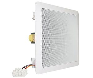 JW Design Studio Visaton DL 18/2 SQ - 8 Ohm/100 V ELA Einbaulautspr., 60W, 6,5" - Haut-Parleur