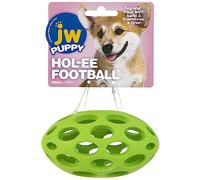 Jouet pour chien - JW Pet Company - Hol-ee Football - Caoutchouc naturel - Taille 5 - Couleurs variées