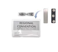 JW Lot de 2 porte-badges magnétiques pour convention des témoins de Jéhovah