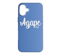 JW Org Cadeau de témoin de Jéhovah Agape Coque pour iPhone 16 Plus