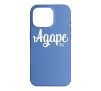 JW Org Cadeau de témoin de Jéhovah Agape Coque pour iPhone 16 Pro