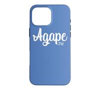 JW Org Cadeau de témoin de Jéhovah Agape Coque pour iPhone 16 Pro Max