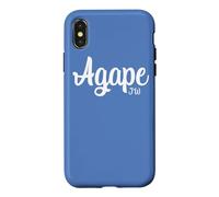JW Org Cadeau de témoin de Jéhovah Agape Coque pour iPhone X/XS
