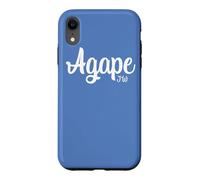 JW Org Cadeau de témoin de Jéhovah Agape Coque pour iPhone XR