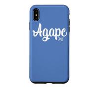 JW Org Cadeau de témoin de Jéhovah Agape Coque pour iPhone XS Max