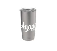 JW Org Cadeau de témoin de Jéhovah Agape Gobelet isotherme en acier inoxydable double paroi