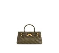 JW PEI Elora Sac Cabas Tissé pour Femme - Olive foncé
