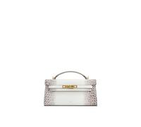 JW PEI Noor Sac à Main pour Femme-Crocodile Blanc