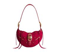 JW PEI Sac à bandoulière en daim Tessa - Magenta profond