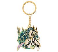 JWCN Anime porte-clés,Genshin Impact Keychain Xiao Métal Jeu Cosplay Figure Modèle Collectionner Maison Voiture Cadeaux Décoratifs Accessoires, Whine
