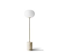 JWDA Lampadaire Audo Marbre de carrare - laiton bronzé - 5709262039937