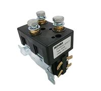 JWDAWN Contacteur d'inversion de moteur SPDT DC88 24 V 100 A - Interrupteur solénoïde de rechange Albright DC88-317T - 24 V - 100 A - Relais d'inversion pour manutention de matériaux électriques,