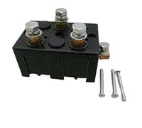 JWDAWN SPDT Contacteur d'inversion de moteur DC182 200 A Contacts Solénoïde Kit de réparation pour Albright DC182 DC182-3 DC182B-7 DC182B-537T DC182B-581T 12V 24V 36V 48V 72V 80V 200A Contacteur