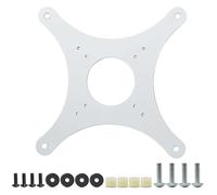JWEINENL Adaptateur VESA, Compatible avec Le Moniteur Intelligent Samsung 43" M7 M70F M70D LS43DM702UUXEN LS43FM702UMXUE S43DM702UM S43FM702UU Modifier Les Cartes De Conversion(White)